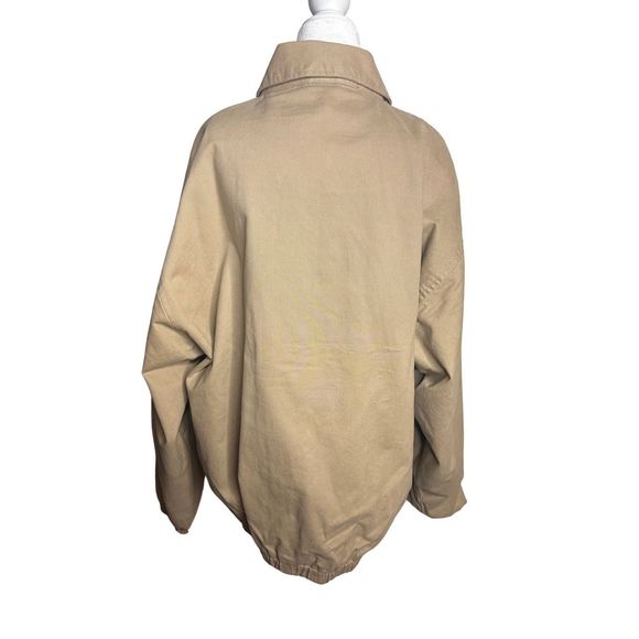Rainforest Cafe California Vintage Cotton Full Zip Utility Jacket Large Tan‎ - Picture 2 of 6